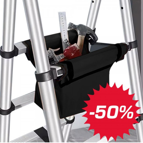 Borsa per strumenti rimovibili per scale da stepladder e telescopica