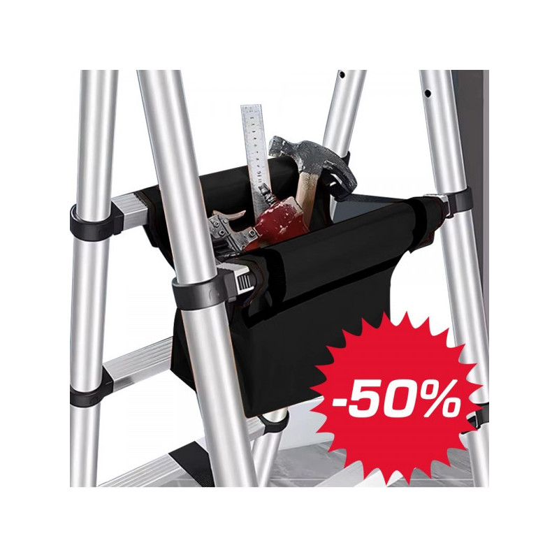 Borsa per strumenti rimovibili per scale da stepladder e telescopica