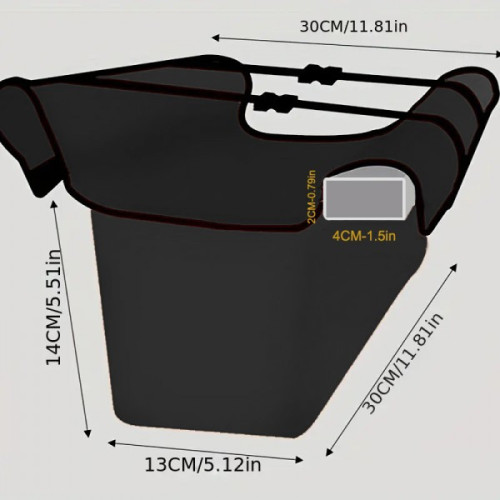Bolsa de herramientas extraíbles para escalera de escalera y escalera telescópica