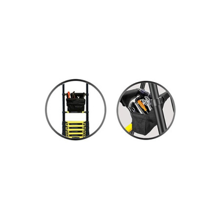 Borsa per strumenti rimovibili per scale da stepladder e telescopica
