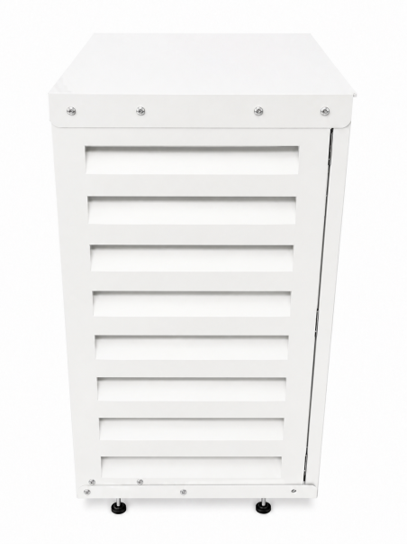 Cache climatiseur XL Blanc RAL 9010 | Acier galvanisé | Woerther