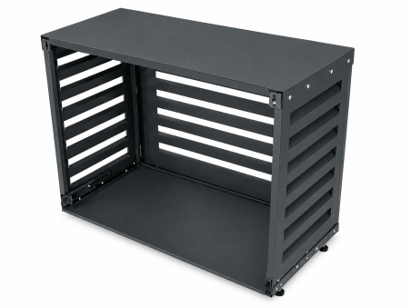 Cache climatiseur S Anthractite RAL 7016 | Acier galvanisé | Woerther