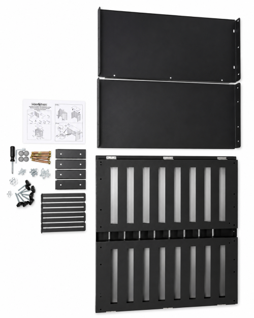 Cache climatiseur M Noir RAL 9005 | Acier galvanisé | Woerther