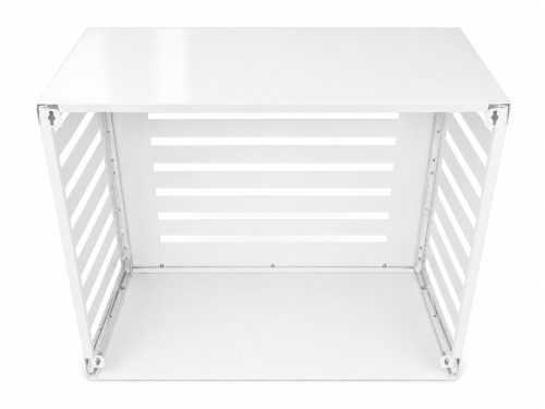 Cache climatiseur XL Blanc RAL 9010 | Acier galvanisé | Woerther