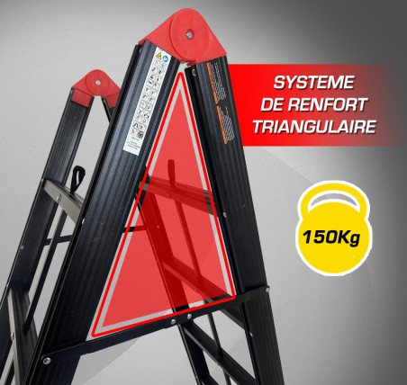 Escabeau pliant 2m10