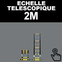 Scale telescopiche da 2 metri marca Woerther