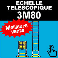 Escalera telescópica 3m80