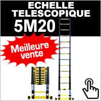 Escalera telescópica 5m20